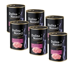 DOLINA NOTECI Premium per gatti sterilizzati ricco di faraone 6x400g