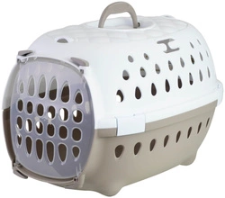 Trasportino Travel Chic Stefanplast, bianco/beige, 50 x 34,5 x 31,5 cm