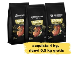 Paka Zwierzaka - Settimo cielo - Anatra e mele 4kg + 0,5kg GRATIS !!!