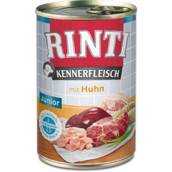 Rinti Kennerfleisch Junior Huhn cibo umido per cani - pollo 400g