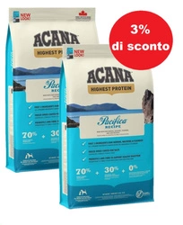 Acana Regionals Pacifica Dog 11,4kg - 3% di sconto in un set