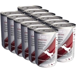 TROVET TPD Hypoallergenic - Tacchino (per cani) 12x400g - lattina