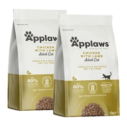 APPLAWS Complete Dry Adult Pollo con agnello 7,5 kg x2