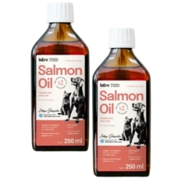 LAB V Olio di salmone potenziato con vitamine 2x250ml