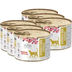 4Vets Cat Urinary Non-struvite 6x185g