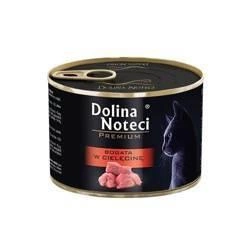 Dolina Noteci Cibo Premium per gatti ricco di carne di vitello 185g x6