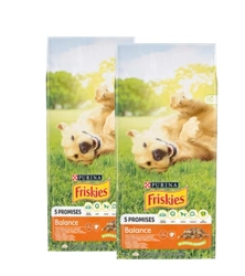 PURINA Friskies Balance Pollo con verdure 15kg x2