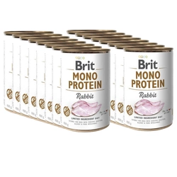 BRIT MONO PROTEINE RABBIT 18x400g