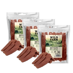 WILD FARM filetto di manzo 3x500 g snack per cani