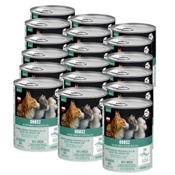 PetRepublic pezzi in salsa con merluzzo 18x400g per gatti
