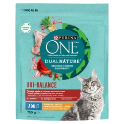 PURINA ONE DualNature Cranberry Adult Cat Food pollo come primo ingrediente 750g