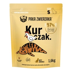 Paka Zwierzaka - KOT Kurczak ‘S’ cibo secco 1,6 kg.