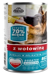 Pezzi Frendi in salsa delicata con carne di manzo 1250g