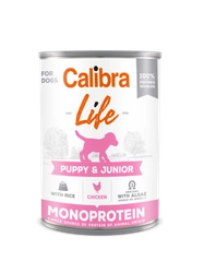 CALIBRA Dog Life Puppy & Junior Pollo 400g