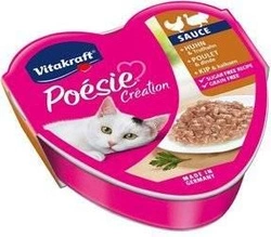 Vitakraft Poesie Cibo per gatti con pollo e tacchino 85g