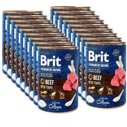 Brit Premium by Nature Manzo con Trippa 18x400g