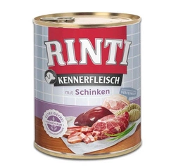 Rinti Kennerfleisch Schinken cibo umido per cani - prosciutto 800g