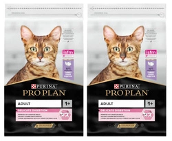 PRO PLAN Delicate Digestion cibo per gatti ricco di tacchino 2x10kg