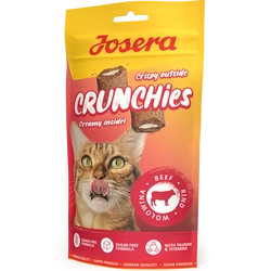 JOSERA Crunchies - Manzo (gustoso snack per gatti) 60g