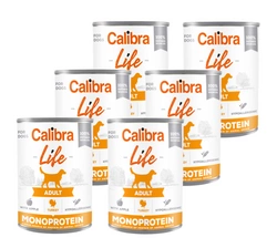 CALIBRA Dog Life Adult Tacchino con Mele 6x400g