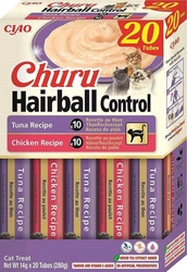 INABA Churu Hairball Control per gatti - 20x14g