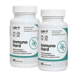 LAB-V Immuno Hard - Potenziamento immunitario per cani e gatti 2x45 capsule
