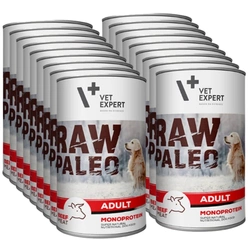 VETEXPERT Raw Paleo Adult Beef 18x400g