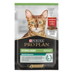 Purina Pro Plan Sterilised con manzo per gatti 85g + Rullo stendibiancheria GRATUITO!!