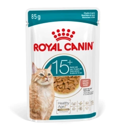 ROYAL CANIN cibo umido per gatti, Senior Ageing 15+, salsa 12x85g