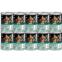 PetRepublic pezzi in salsa con anatra 10x400g per gatti