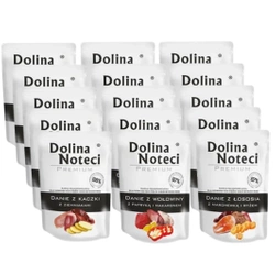DOLINA NOTECI Piatto Gusti Misti 15x100g - alimento umido per cani