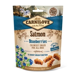 Carnilove Crunchy Snack, salmone con mirtilli 200 g