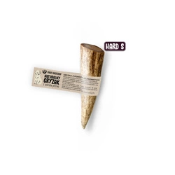 Paka Zwierzaka  Massaggiagengive naturale, corna di cervo HARD S 9 cm
