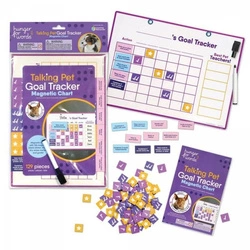 Hunger for Words TALKING PET Goal Tracker Bacheca degli obiettivi per monitorare i progressi compiuti
