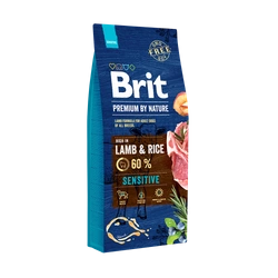 Brit Premium By Nature Sensitive Con agnello e riso 15kg