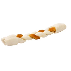 MACED Treccia premium marrone e bianca 25 cm