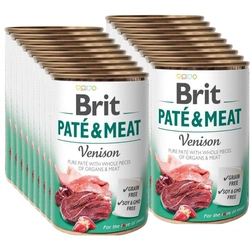 Brit Pate & Meat Carne di selvaggina 18x400g