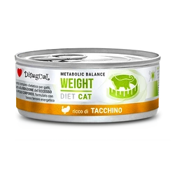 Disugual Cibo umido per gatti Veterinario WEIGHT Tacchino (adulto) 85 g
