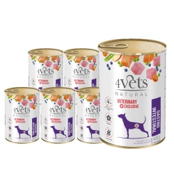 Dolina Noteci 4Vets Gastro Intestinal per cani 6x400g
