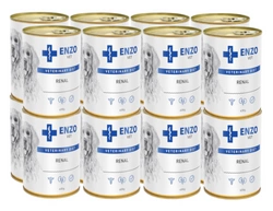 ENZO VET Renal Diet Dieta per malattie renali con manzo per cani 16x400g
