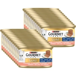Purina Gourmet Gold mousse con salmone 24x85g