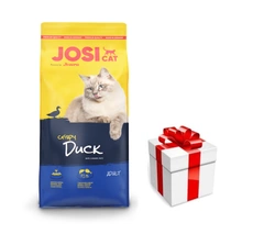 JosiCat Josera Anatra Croccante 18kg + sorpresa per il gatto GRATIS