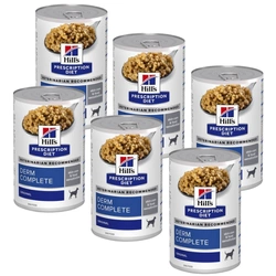 HILL'S PD Prescription Diet Canine Derm Complete 6x370g