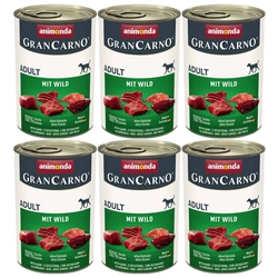 ANIMONDA GranCarno Adult Dog gusto: Selvaggina 6x400g