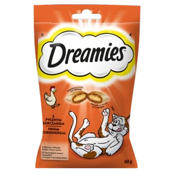 DREAMIES Snack per gatti al pollo 60g