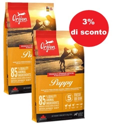 Orijen Cane cucciolo 2x11.4kg - 3% di sconto in un set