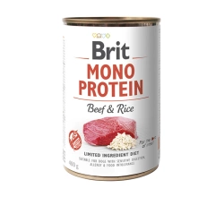 Brit Mono Protein Manzo e riso integrale 400g