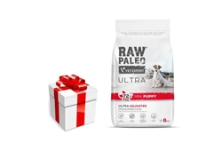 Vetexpert Raw Paleo Ultra Beef Puppy Mini 8kg + sorpresa per il cane GRATIS