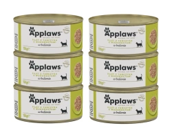 APPLAWS Filetto di tonno con alghe in scatola di gelatina 6x156g