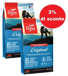 Orijen Cane originale 2x11,4kg - 3% di sconto in un set
